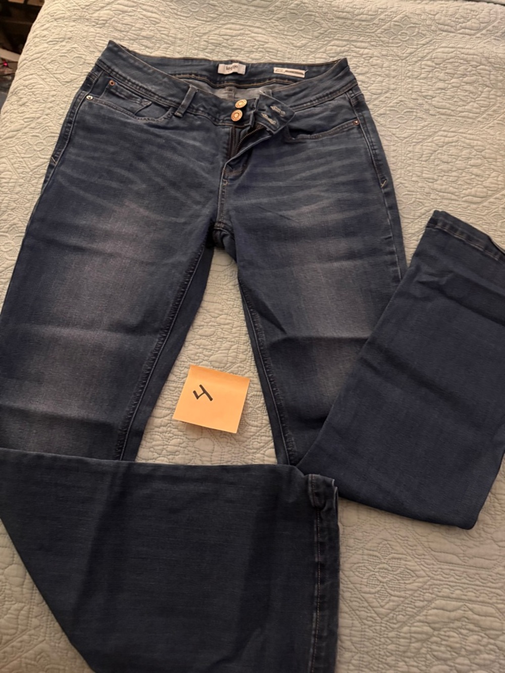 Kenzie Curvy bootcut Women’s Dark Blue Stretch Jeans